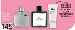 Brunet LACOSTE Fragrances sélectionnées offer