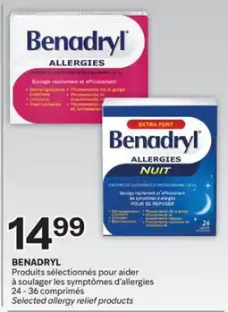 Brunet BENADRYL Produits sélectionnés pour aider à soulager les symptômes d'allergies offer