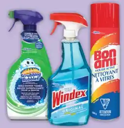 Brunet BON AMI, FANTASTIK, SCRUBBING BUBBLES, WINDEX Nettoyants sélectionnés offer