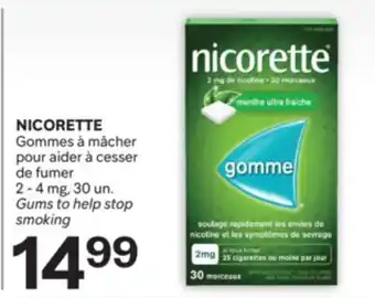 Brunet NICORETTE Gommes à mâcher pour aider à cesser de fumer offer