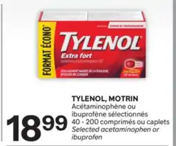 Brunet TYLENOL, MOTRIN Acétaminophène ou ibuprofène sélectionnés offer