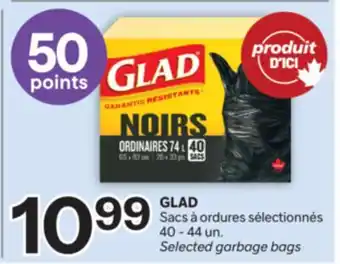 Brunet GLAD Sacs à ordures sélectionnés offer