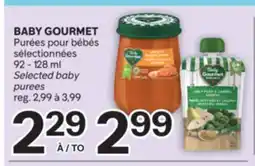 Brunet BABY GOURMET Purées pour bébés sélectionnées offer