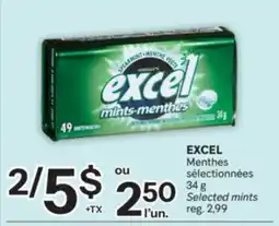 Brunet EXCEL Menthes sélectionnées offer
