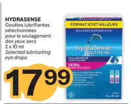 Brunet HYDRASENSE Gouttes lubrifiantes sélectionnées offer