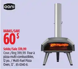 Canadian Tire OONI Multi-Fuel Pizza Oven, 12˝ offer