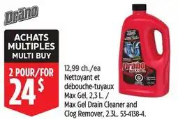 Canadian Tire Nettoyant et débouche-tuyaux Max Gel offer