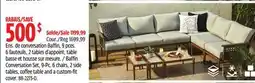 Canadian Tire CANVAS Baffin Conversation Set, 9-Pc offer