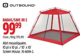 Canadian Tire 10´ x 10´ Screen House offer