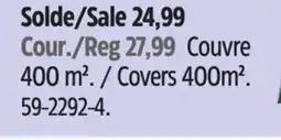 Canadian Tire Covers 400m2 offer