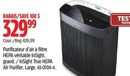 Canadian Tire Honeywell InSight True HEPA Air Purifier, Large offer