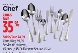 Canadian Tire Master Chef Service de couverts offer