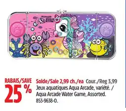 Canadian Tire Aqua Arcade Water Game, Assorted offer