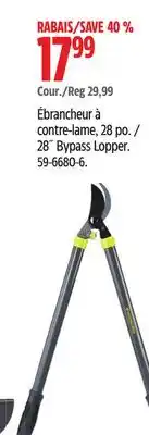 Canadian Tire 28˝ Bypass Lopper offer