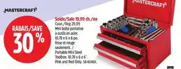 Canadian Tire Portable Mini Steel Toolbox offer