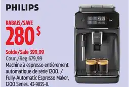 Canadian Tire Fully-Automatic Espresso Maker offer