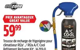Canadian Tire Emzone R12a A/C Cool Refrigerant Recharge Kit‡ offer