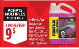 Canadian Tire Rain-X Summer Washer Fluid offer