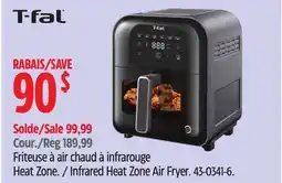 Canadian Tire T-fal Infrared Heat Zone Air Fryer offer