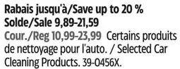 Canadian Tire Selected Armor All Car Cleaning Products offer