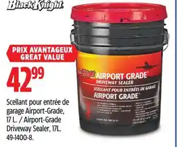Canadian Tire Black knight Airport-Grade Driveway Sealer offer