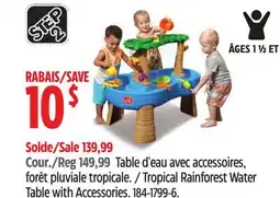 Canadian Tire Tropical Rainforest Water Table with Accessories offer
