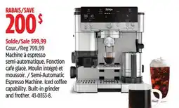 Canadian Tire Ninja Semi-Automatic Espresso Machine offer