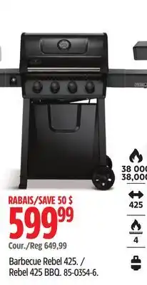 Canadian Tire NAPOLEON Rebel 425 BBQ offer