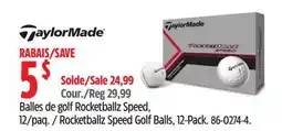 Canadian Tire Rocketballz Speed Golf Balls, 12-Pack offer