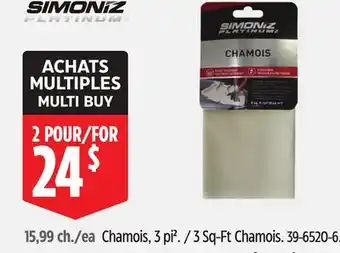 Canadian Tire 3 Sq-Ft Chamois offer