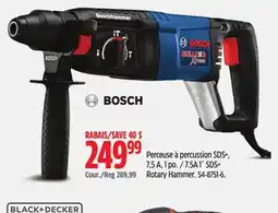 Canadian Tire 7.5A 1Λ SDS+ Rotary Hammer offer