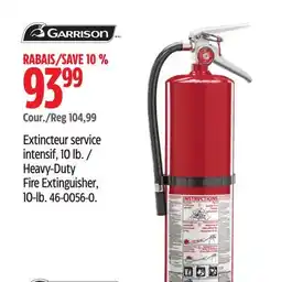 Canadian Tire Heavy-Duty Fire Extinguisher offer