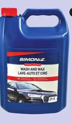 Canadian Tire High Foam Car Wash & Wax offer
