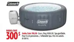 Canadian Tire Inflatable Spa offer