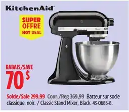 Canadian Tire KitchenAid Classic Stand Mixer, Black offer