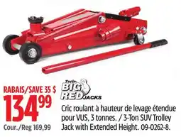 Canadian Tire 3-Ton SUV Trolley Jack with Extended Height offer