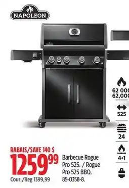 Canadian Tire Barbecue Rogue Pro 525 offer