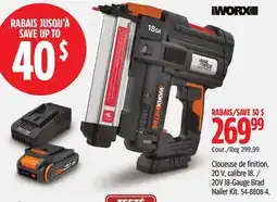 Canadian Tire 20V 18-Gauge Brad Nailer Kit offer