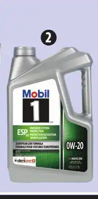Canadian Tire Mobil 1 Synthetic Motor Oil offer