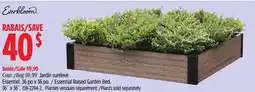 Canadian Tire EVERBLOOM Essential Raised Garden Bed offer