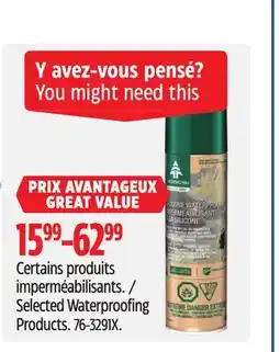 Canadian Tire Woods Selected Waterproofing Products offer