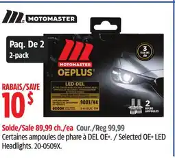 Canadian Tire Selected OE+ LED Headlights offer