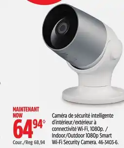 Canadian Tire Indoor/Outdoor 1080p Smart Wi-Fi Security Camera offer