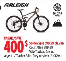 Canadian Tire Raleigh Tracker Bike offer