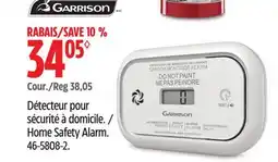 Canadian Tire Home Safety Alarm offer