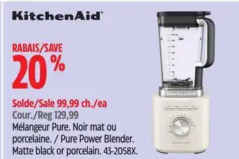 Canadian Tire Pure Power Blender offer