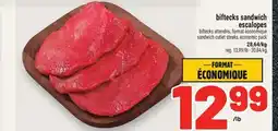 Metro BIFTECKS SANDWICH ESCALOPES | SANDWICH CUTLET STEAKS offer