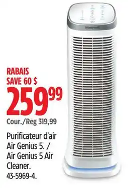 Canadian Tire Air Genius 5 Air Cleaner offer