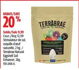 Canadian Tire Terrabrae Natural Eggshell Soil Enhancer offer