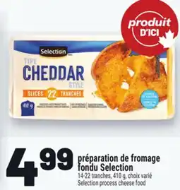 Metro PRÉPARATION DE FROMAGE FONDU SELECTION | SELECTION PROCESS CHEESE FOOD offer